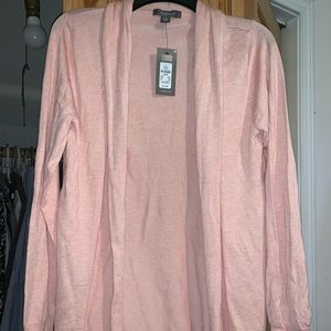 Blush open front Primark cardigan